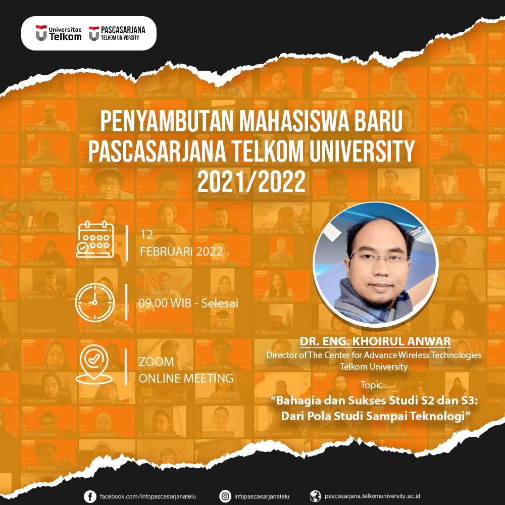 Penyambutan Mahasiswa Baru Semester Genap 2021/2022 (late Post)
