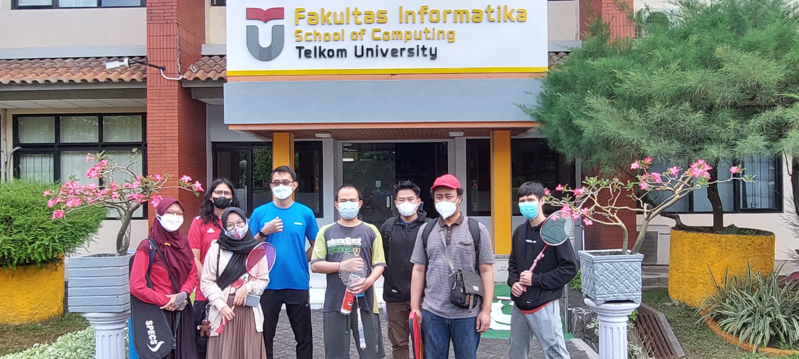 Kegiatan Pekan Olahraga Bersama Dengan Mahasiswa S3 Universitas Telkom