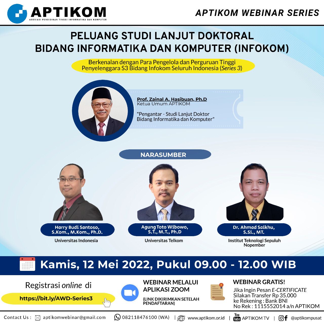 Webinar Studi Doktor Bid.Infokom Series-3 Webinar Studi Doktor Bid.Infokom Series-3