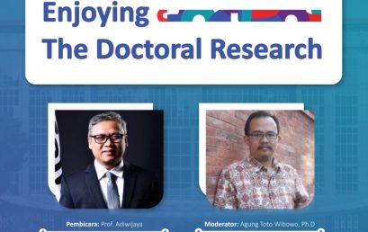 Temu Promotor S3 Informatika (Specialized In Data Science & Cyber Physical System)  Enjoying The Doctoral Research